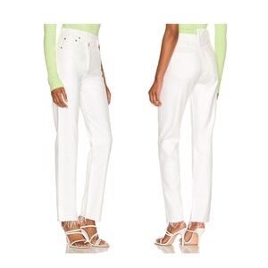 Agolde Criss Cross Straight Jeans